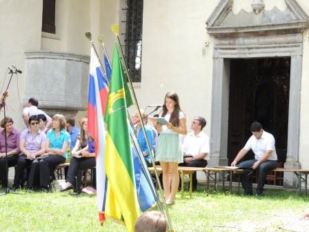 Knobleharjevo 2013 - Dan državnosti z mašo za domovino na Stopnem 16